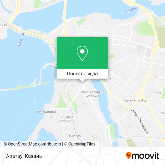 Карта Аратау