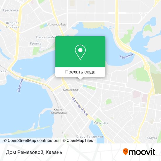 Карта Дом Ремезовой