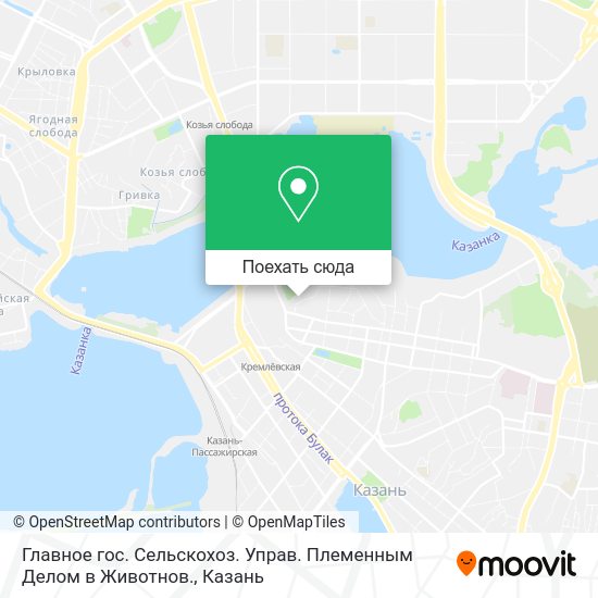 Карта Главное гос. Сельскохоз. Управ. Племенным Делом в Животнов.