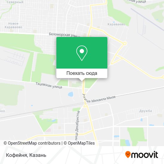 Карта Кофейня