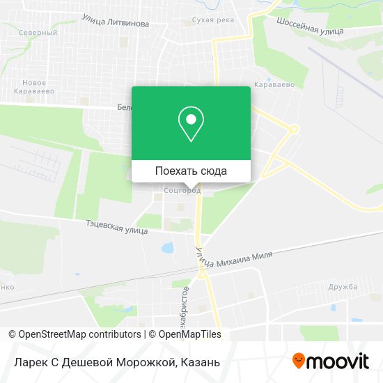 Карта Ларек С Дешевой Морожкой