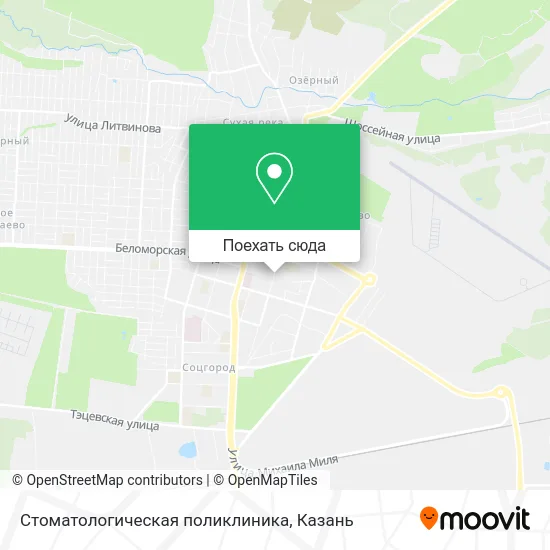 Карта Стоматологическая поликлиника