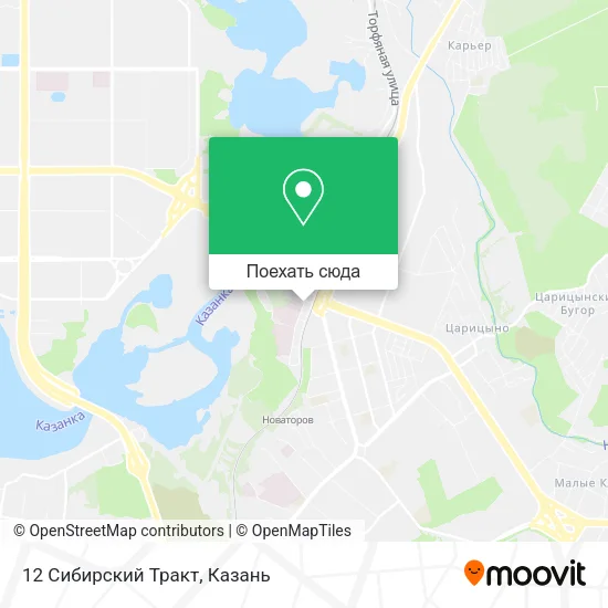 Карта 12 Сибирский Тракт