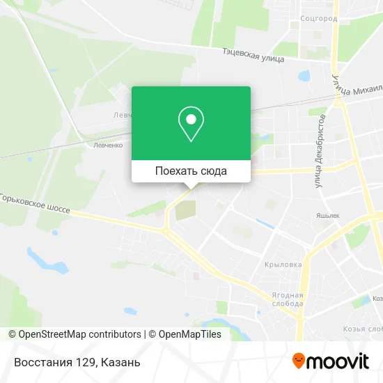 Карта Восстания 129