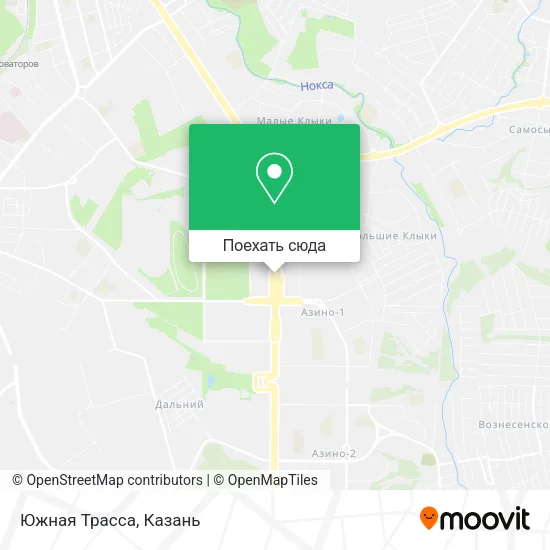 Карта Южная Трасса