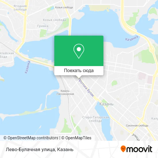 Карта Лево-Булачная улица