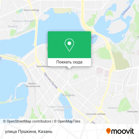 Карта улица Пушкина