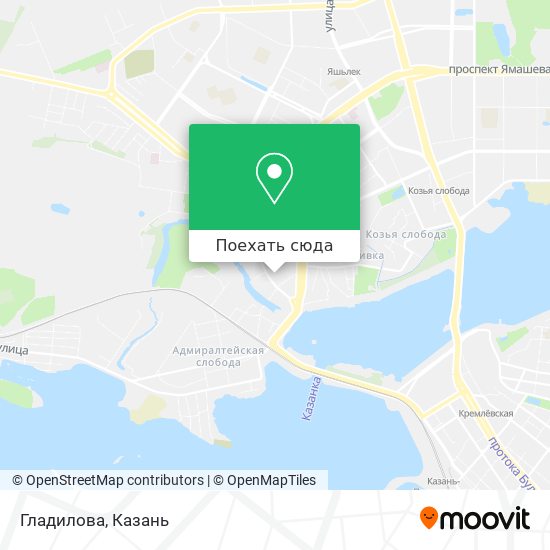 Карта Гладилова