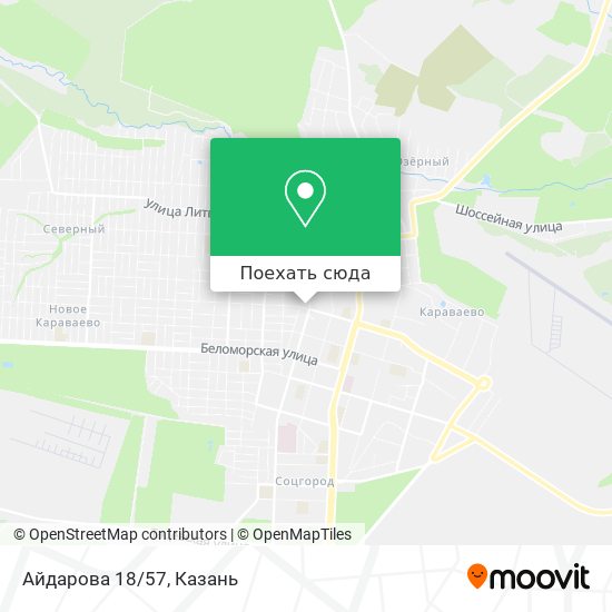 Карта Айдарова 18/57
