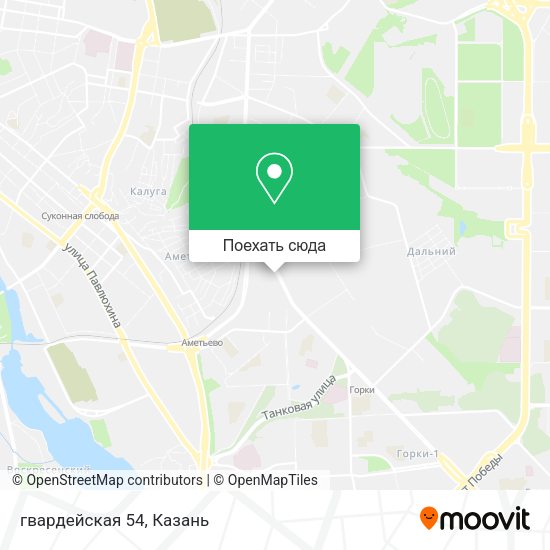 Карта гвардейская 54