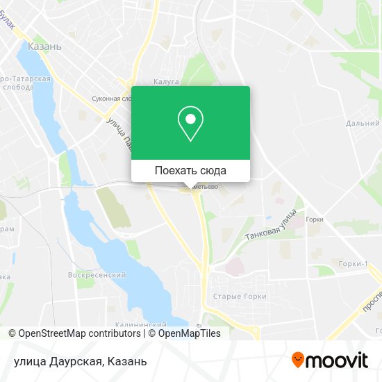 Карта улица Даурская