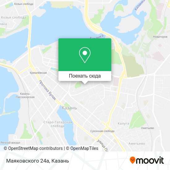 Карта Маяковского 24а