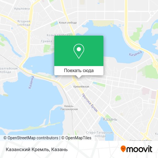 Карта Казанский Кремль