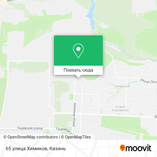 Карта 65 улица Химиков