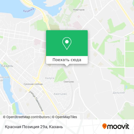 Карта Красная Позиция 29а