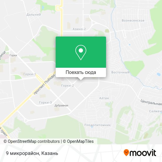 Карта 9 микрорайон