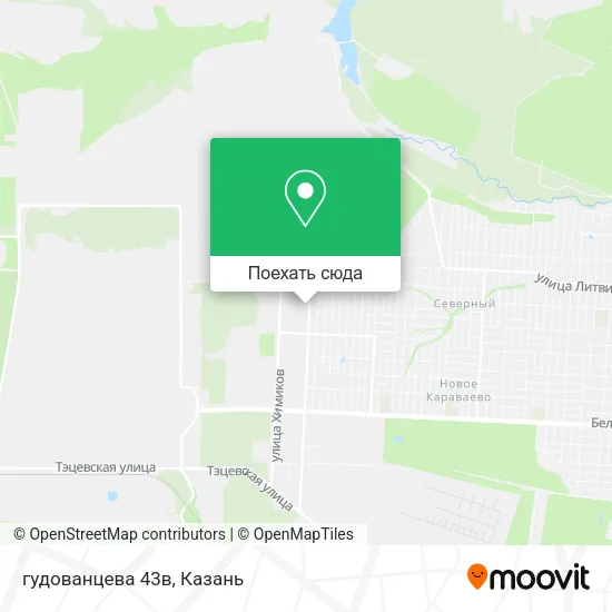 Карта гудованцева 43в