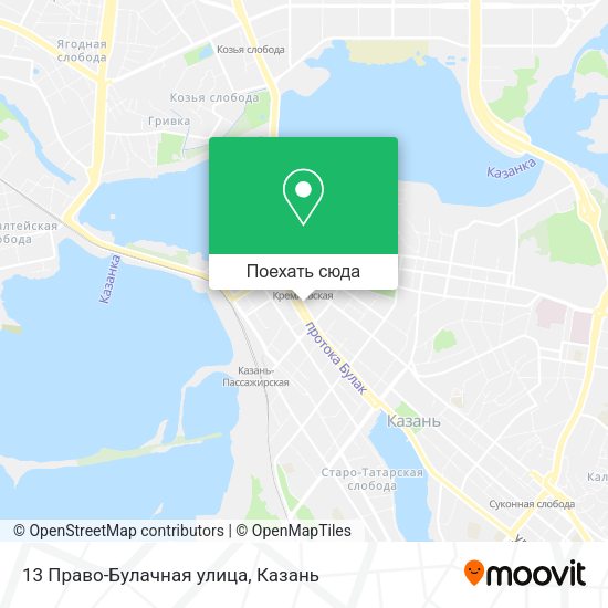 Карта 13 Право-Булачная улица