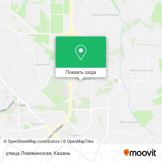 Карта улица Ломжинская