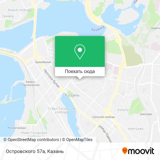 Карта Островского 57а