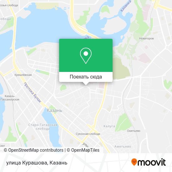 Карта улица Курашова