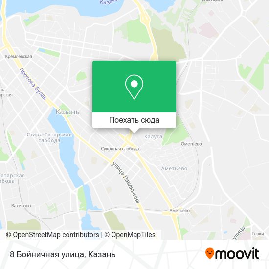 Карта 8 Бойничная улица