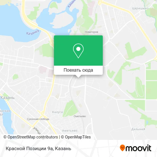 Карта Красной Позиции 9а