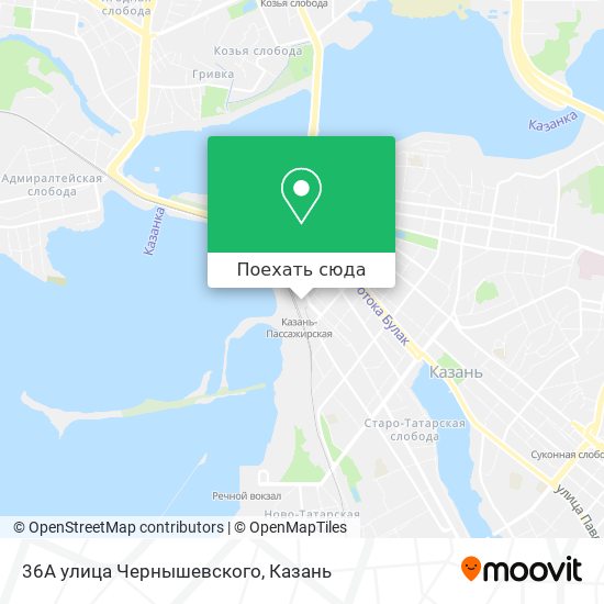Карта 36А улица Чернышевского