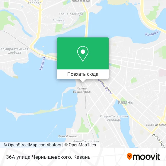 Карта 36А улица Чернышевского