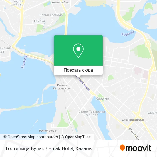 Карта Гостиница Булак / Bulak Hotel
