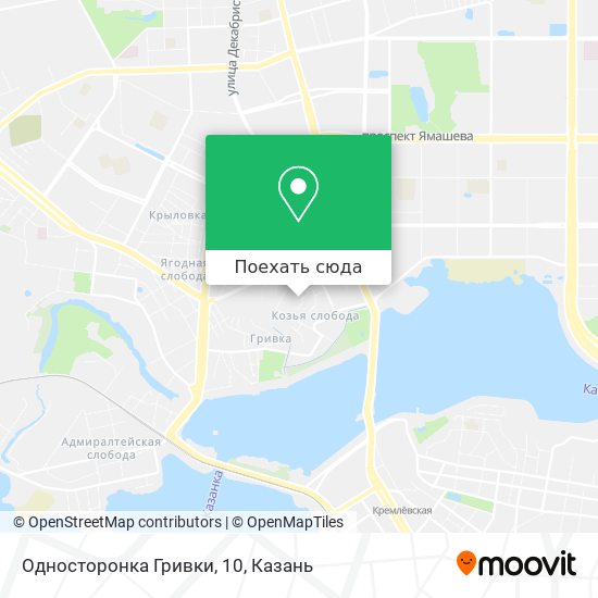 Карта Односторонка Гривки, 10