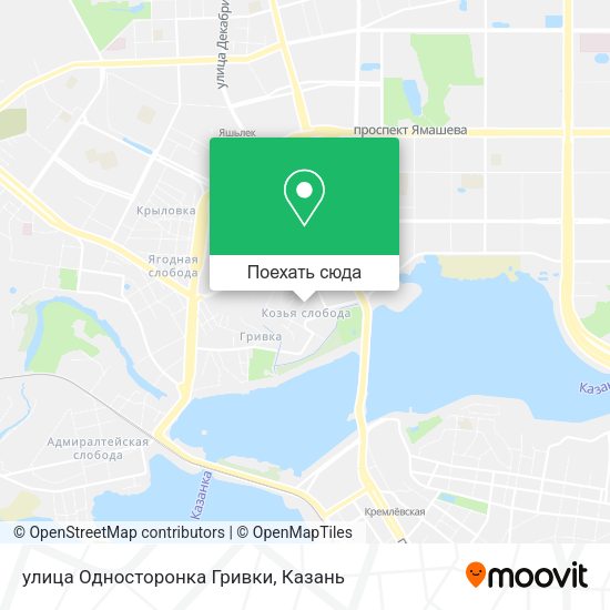 Карта улица Односторонка Гривки