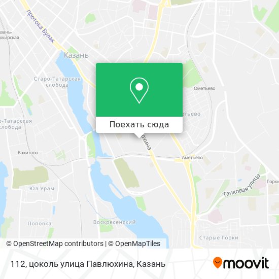 Карта 112, цоколь улица Павлюхина
