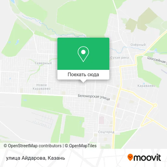 Карта улица Айдарова