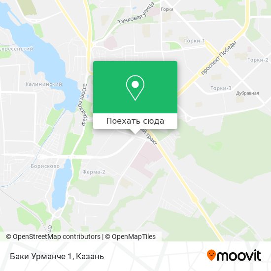 Карта Баки Урманче 1