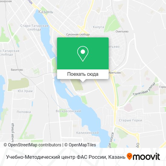 Карта Учебно-Методический центр ФАС России