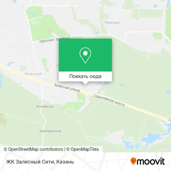 Карта ЖК Залесный Сити