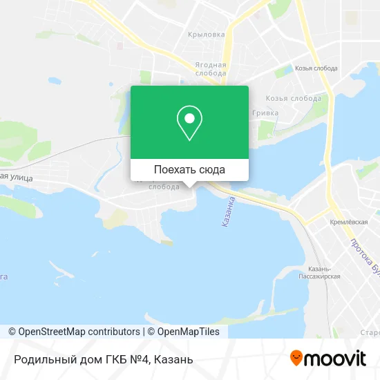 Карта Родильный дом ГКБ №4