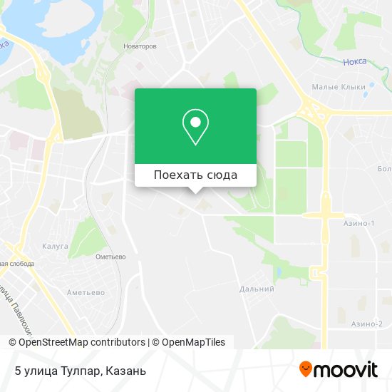 Карта 5 улица Тулпар