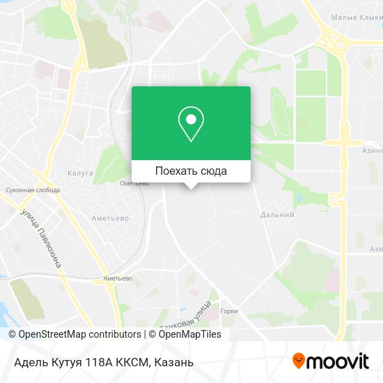 Карта Адель Кутуя 118А ККСМ