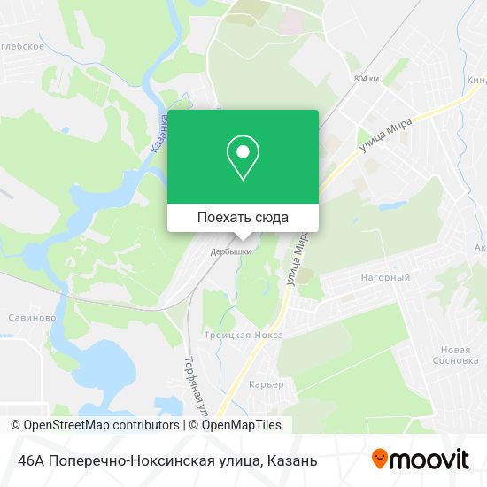 Карта 46А Поперечно-Ноксинская улица