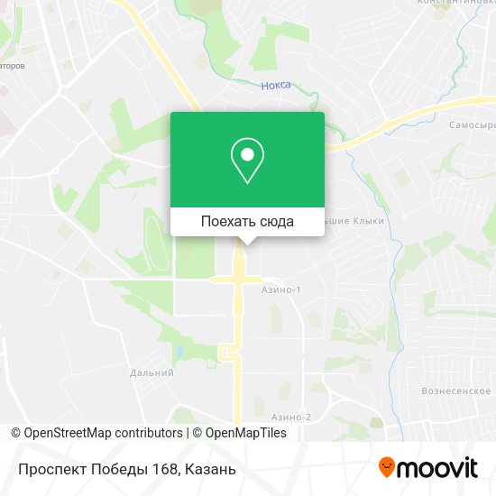 Карта Проспект Победы 168