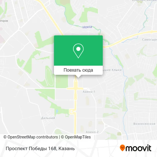 Карта Проспект Победы 168