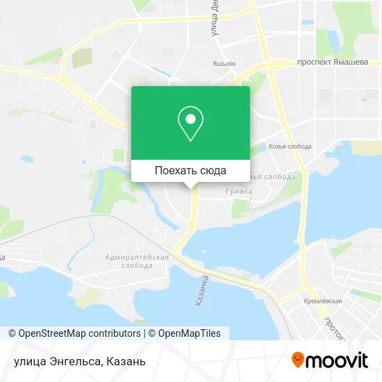 Карта улица Энгельса