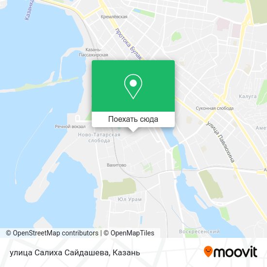 Карта улица Салиха Сайдашева