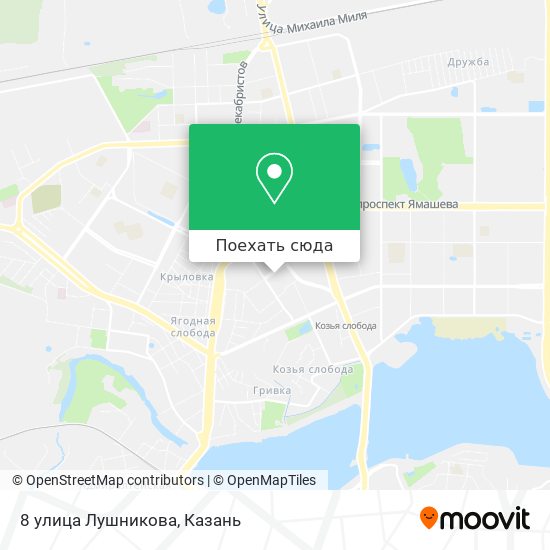 Карта 8 улица Лушникова
