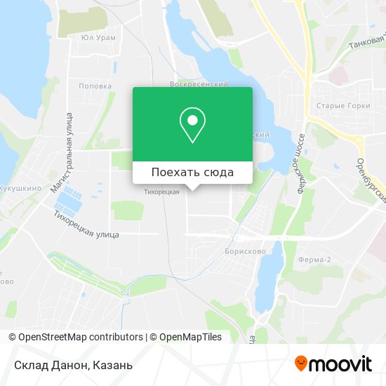 Карта Склад Данон