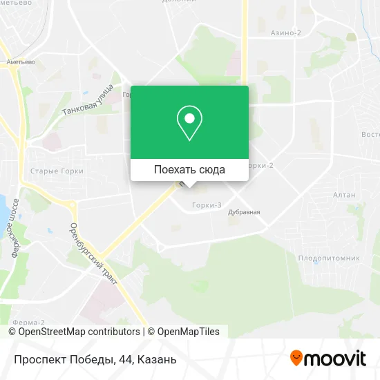 Карта Проспект Победы, 44
