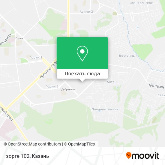 Карта зорге 102