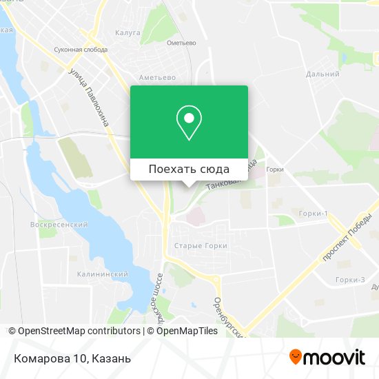 Карта Комарова 10